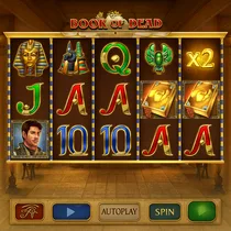 RomiBet - Book of Dead Slot Game by Play'n GO